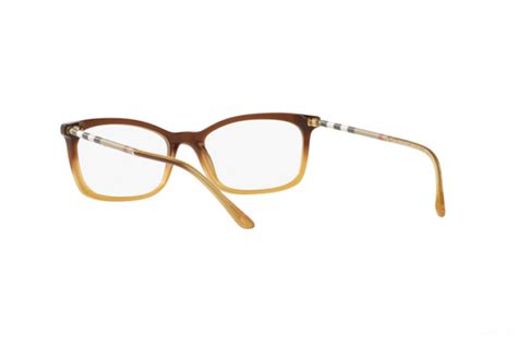 burberry be 2243q 3369|BURBERRY Eyeglasses BE 2243 Q 3369 Brown Gradient Hazelnut.